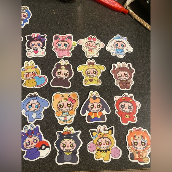 51 Labubu Stickers - Picture 4 of 4